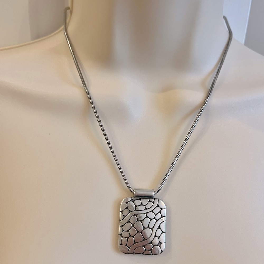 Brighton Silver Necklace and Earring set